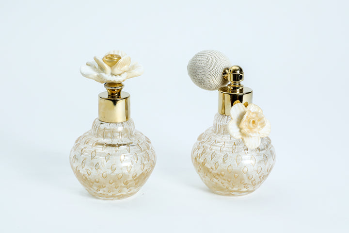 Dazzling Gold Dust pattern Perfume bottle